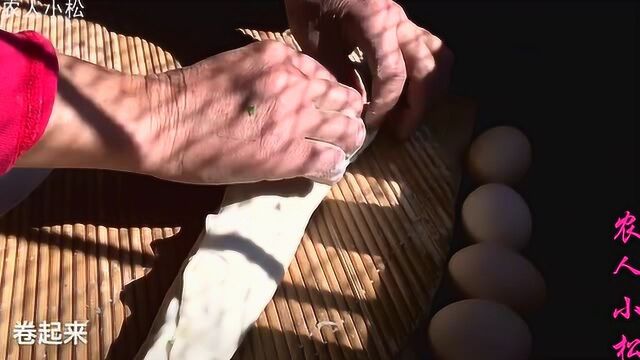 农村婆婆做特色马鳖馍,儿媳直夸味道真不赖,1岁宝宝也吃得可香