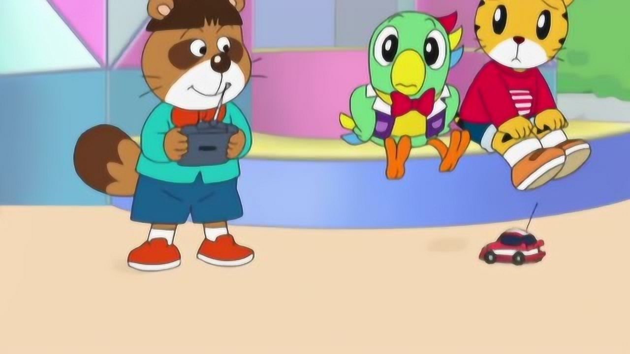 可爱巧虎岛:巧虎想起了童年时玩的小火车