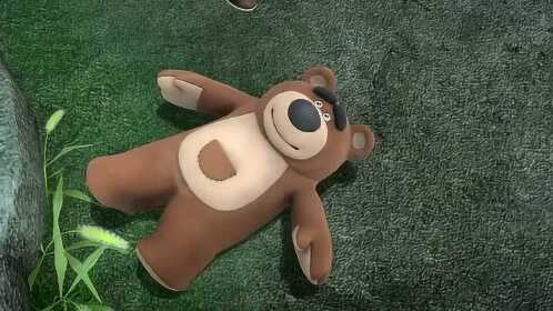 熊出没:呆呆熊觉得光头强是个小淘气,光头强很生气