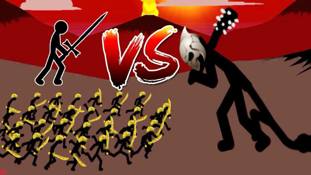 火柴人战争!泰坦巨人碾压敌军基地?