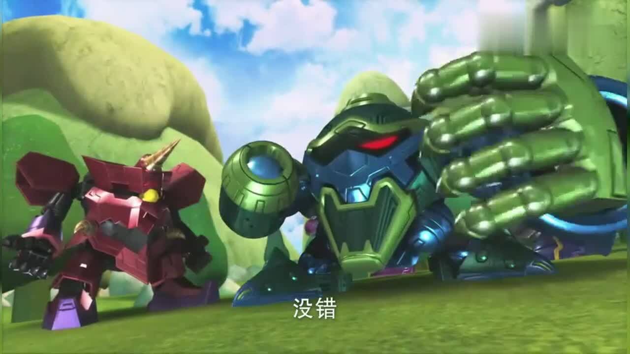 小果叮准备帮果宝特攻升级机甲没想到四大恶贼这时候出来凑热闹