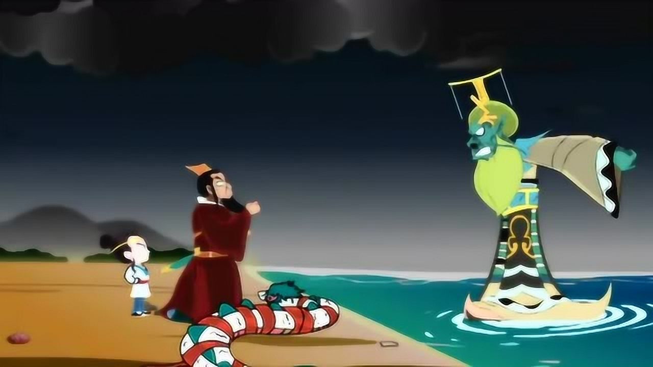 夺宝幸运星:哪吒打死龙三太子,李靖积极作证,是亲爹吗