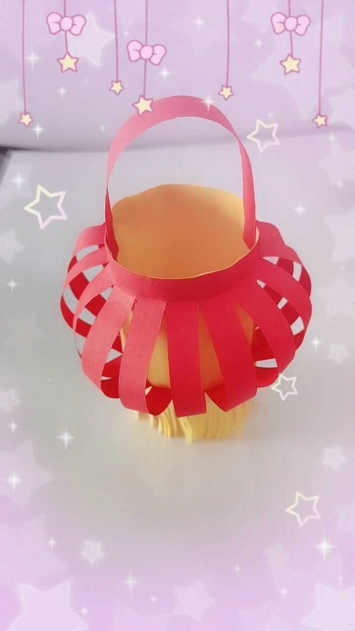 幼儿园手工作业红灯笼的制作方法！_高清
