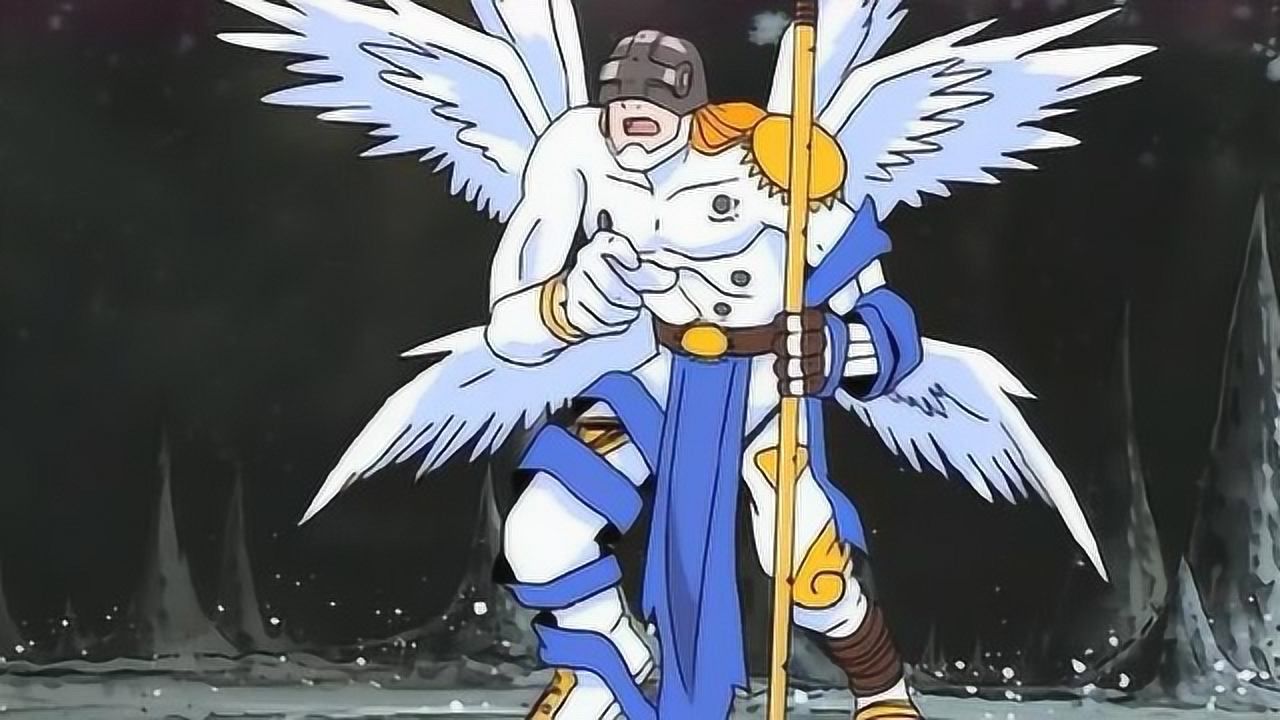 数码宝贝:催泪下,天使兽超进化神圣天使兽登场!