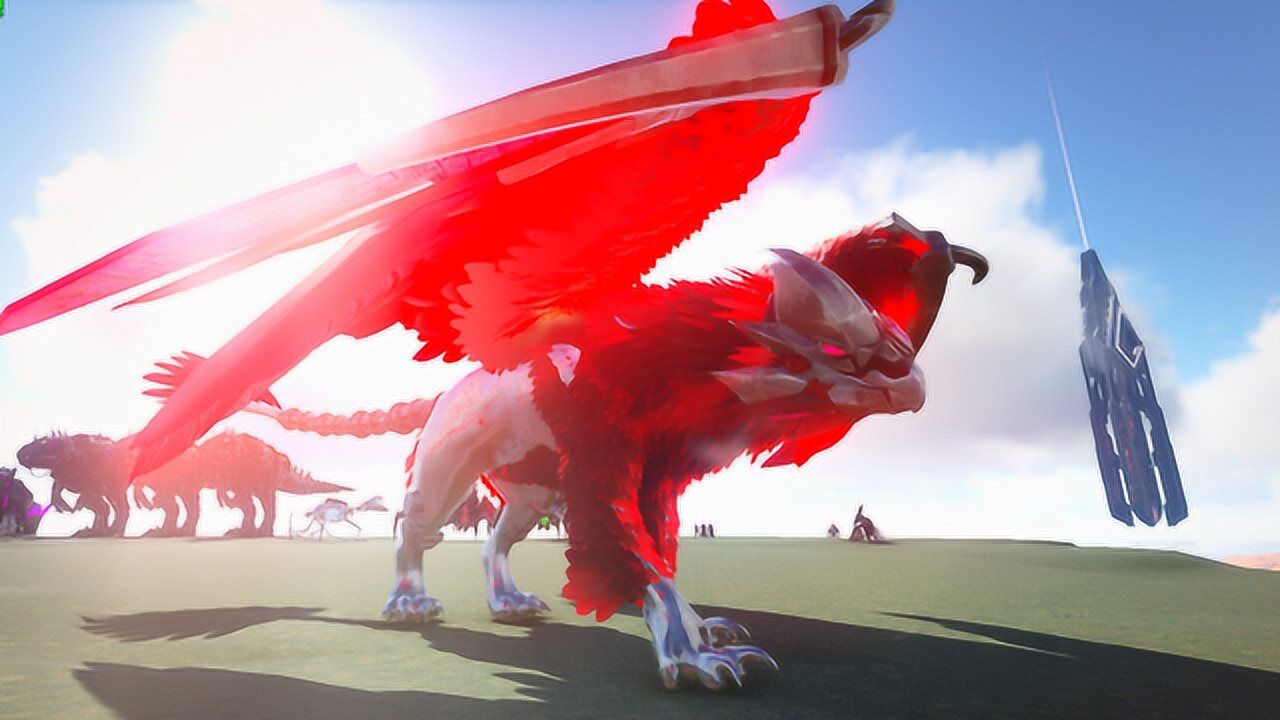 方舟生存进化普罗米修斯57力量型狮鹫空中霸王