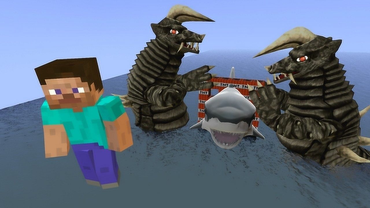 gmod游戏怪兽用tnt制作渔网为什么能网住鲨鱼