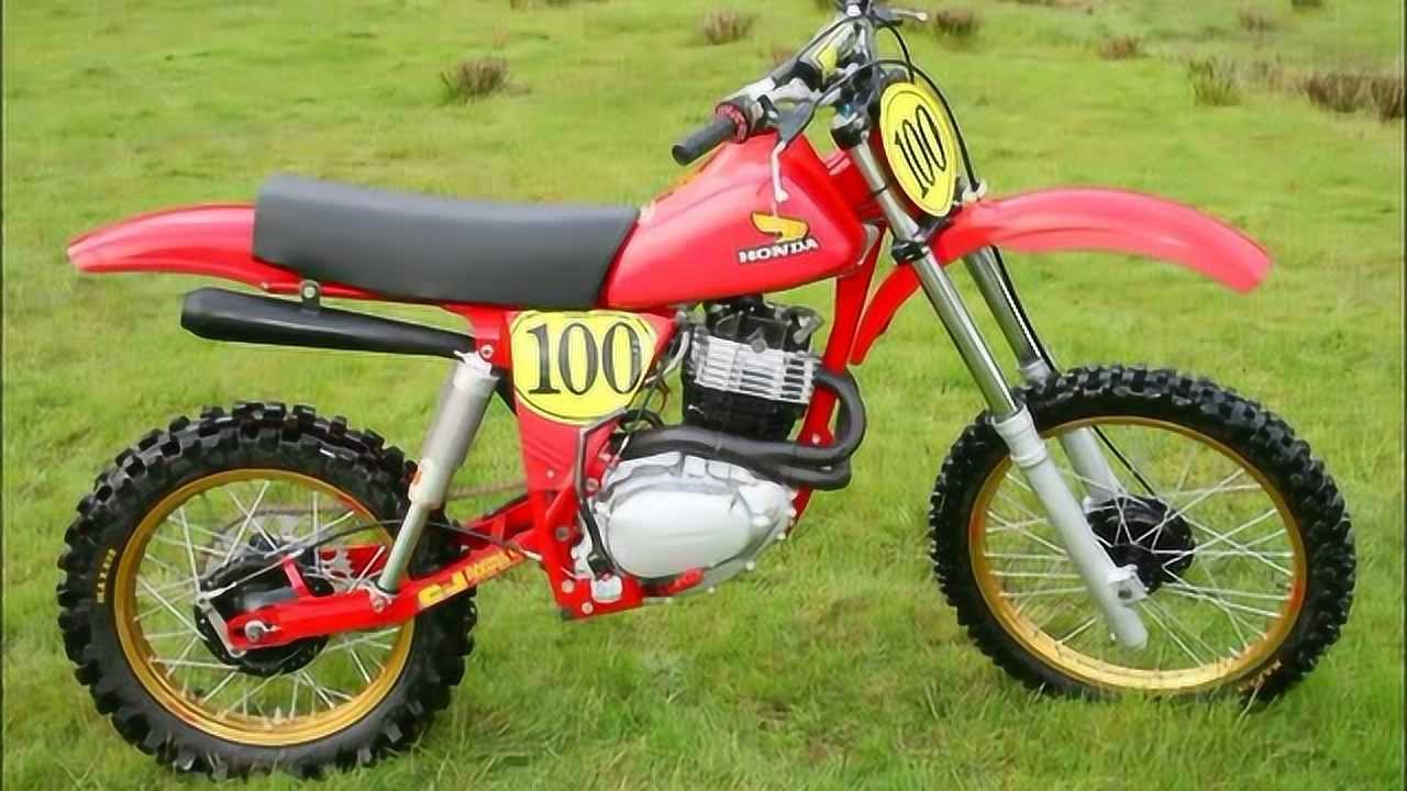 vmx风格经典复古老越野系列之本田cj500 honda