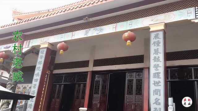 实拍:广东梅州,五华水寨平安寺,历史悠久,古色古香