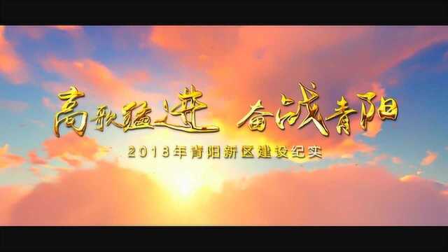 青阳新区2018年建设纪实