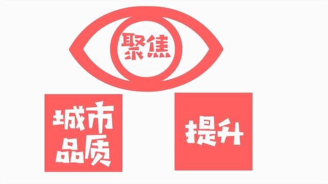 “颜值”“气质”加持 提升城市品质我们这样干