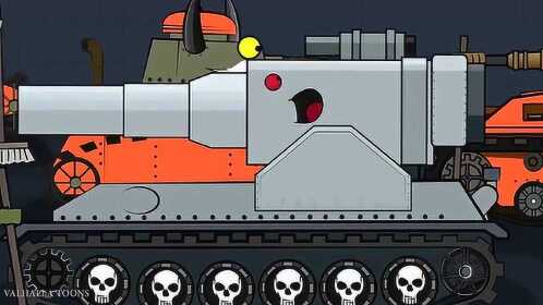 坦克世界动画kv88vs巨鼠