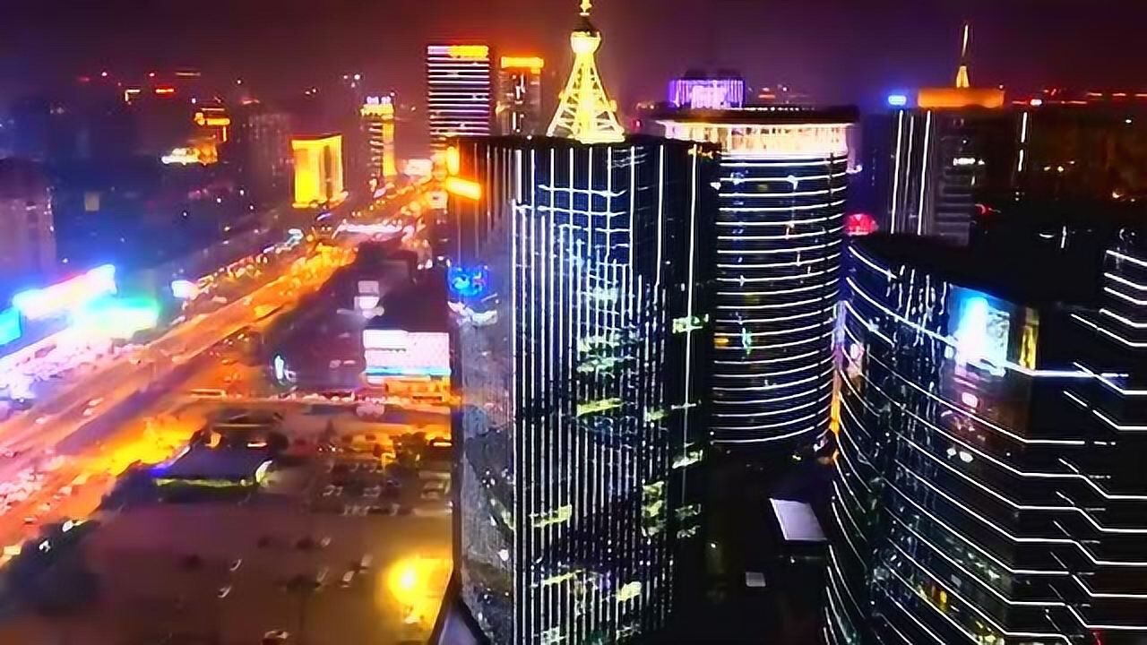 航拍中国：山西省太原市_高清
