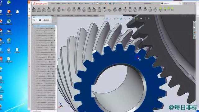 SolidWorks非标机械设计:齿轮传动基础