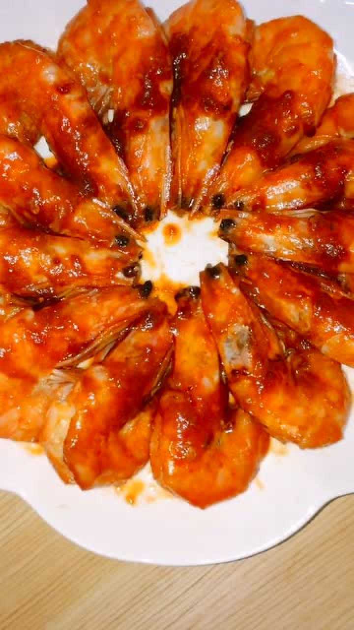 美味的糖醋虾做法,有空可以试试这个做法