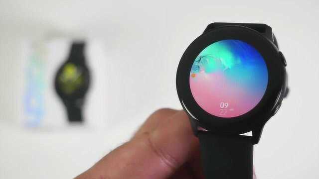 三星 Galaxy Watch Active智能手表开箱评测,主打时尚健康路线