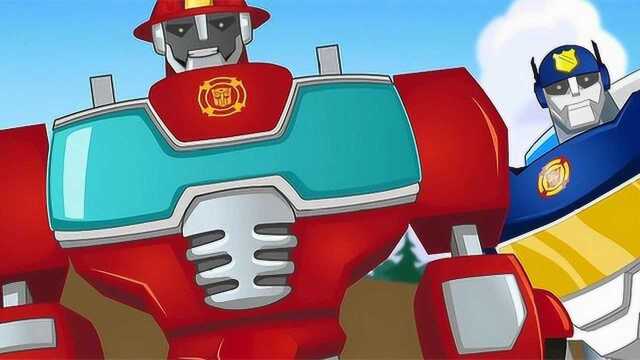 汽车人热浪太调皮了,竟然恶作剧搭档,真好笑!