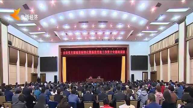 全市党支部建设标准化暨基层党建工作骨干专题培训班开班