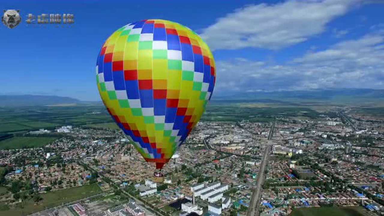 特克斯八卦城热气球图片