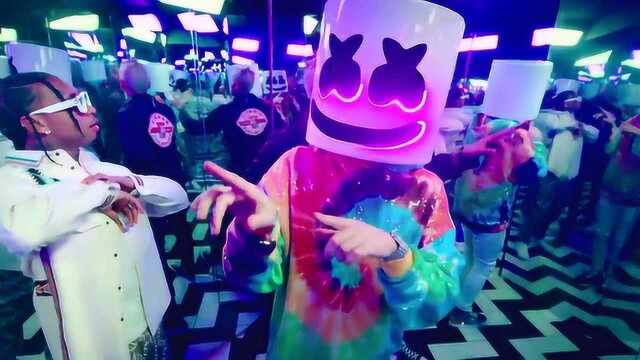 美国当红DJ“棉花糖”Marshmello《Light It Up》官方MV