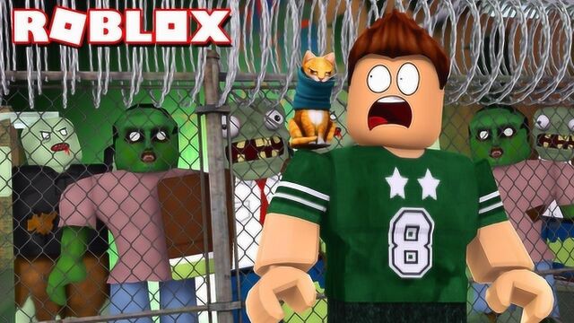 小格解说 Roblox 丧尸猎人模拟器:穿越末日世界!地图上全是丧尸?