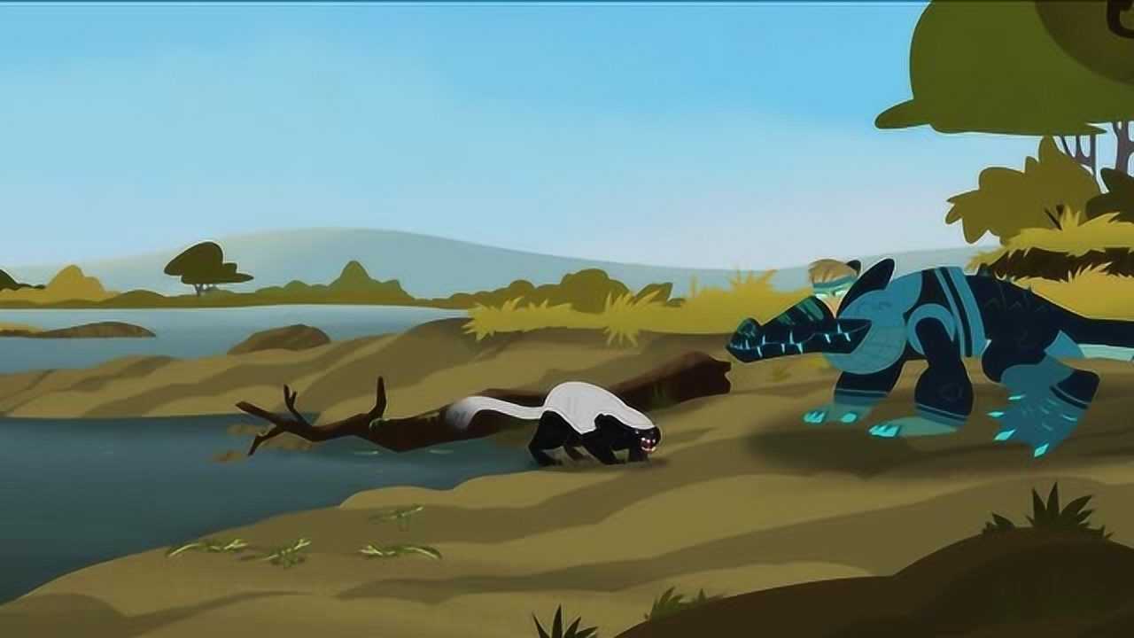 动物兄弟:马丁和克里斯立即启动动物超能力,去救鳄鱼宝宝