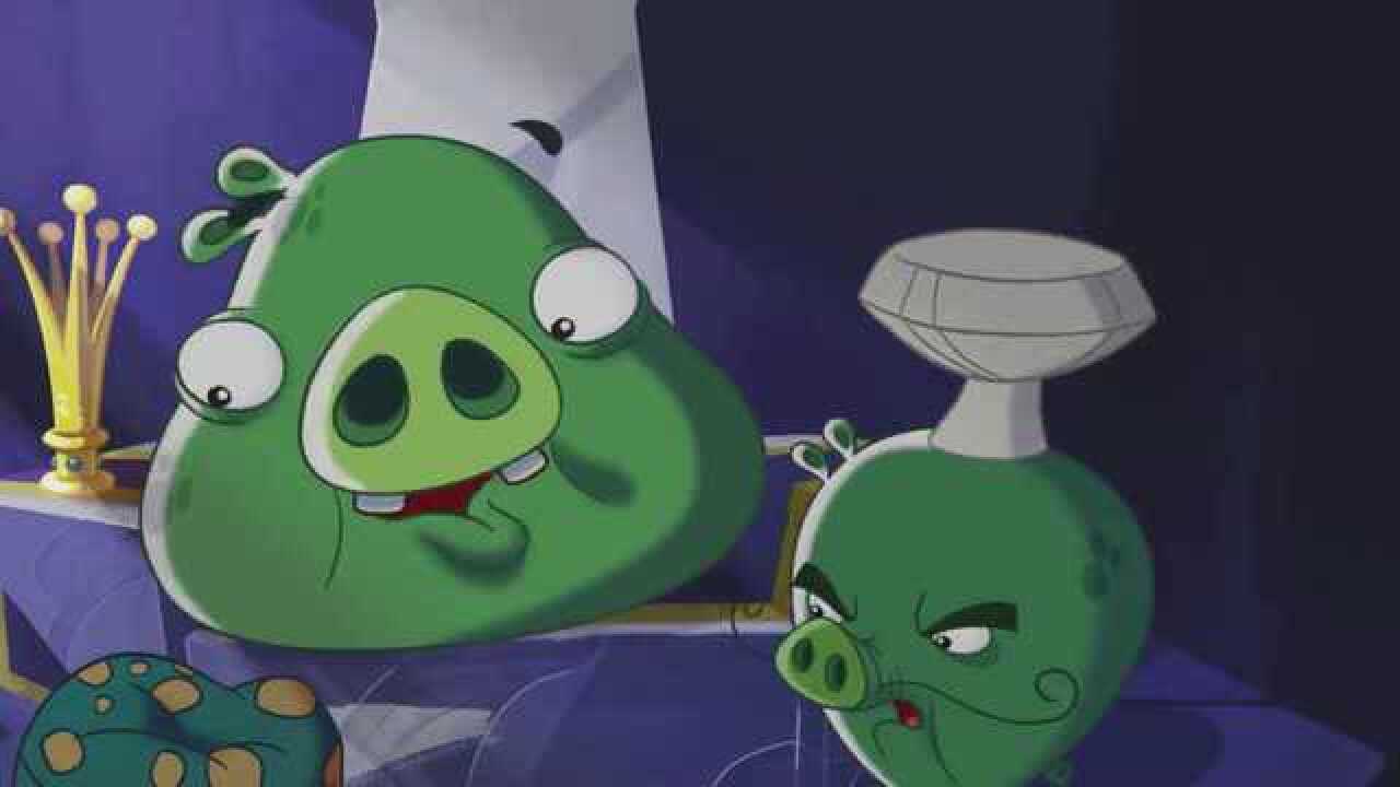 愤怒的小鸟动画:机械钢盔猪