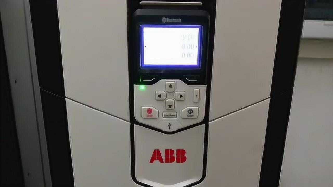 实录abb变频器acs880参数设定