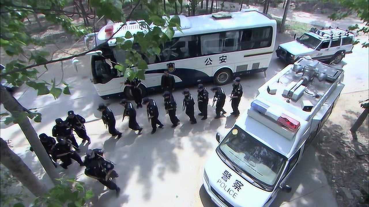 毒贩抓了警察,刚准备转移位置,上车就被特警团团围住