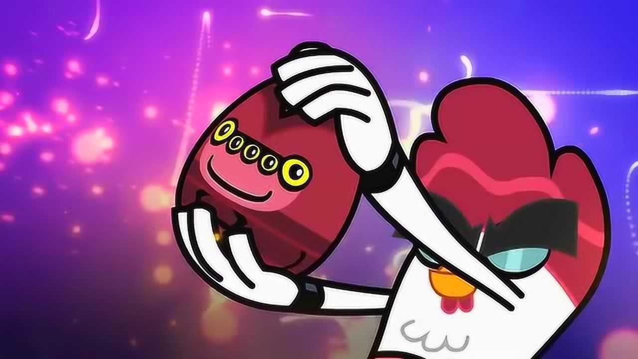 《功夫鸡》机器人的盔甲实在太厚了,鸡仔的犀牛的力量伤不到它