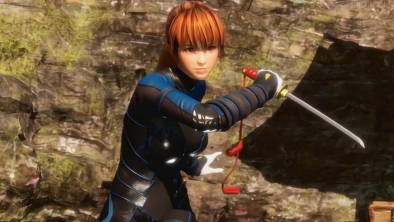 死或生6:女忍者霞的超杀欣赏,小姐姐的紧身衣才是致命一击