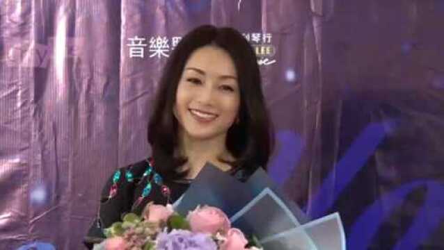 酒井法子音乐会记者会 欲拍《蜘蛛侠》当动作女星