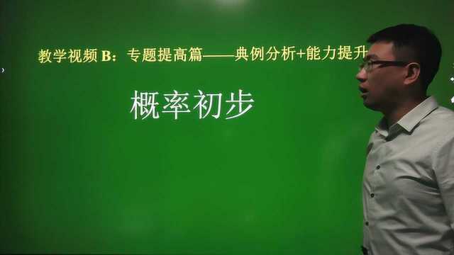 30B概率初步/初中数学总复习/提高篇