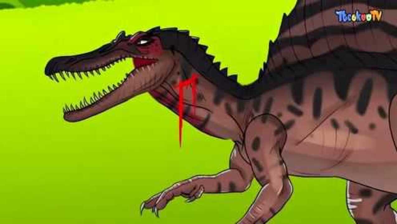 恐龙对战棘龙vs