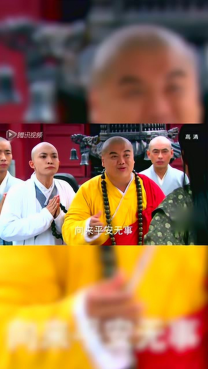 活佛济公有人寻着血迹到了灵隐寺