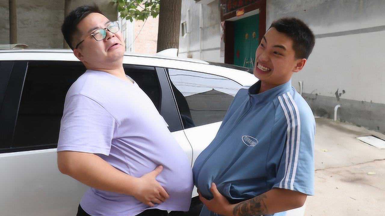 男人体验怀孕生孩子,整个过程爆笑不停,真是天下之大无奇不有