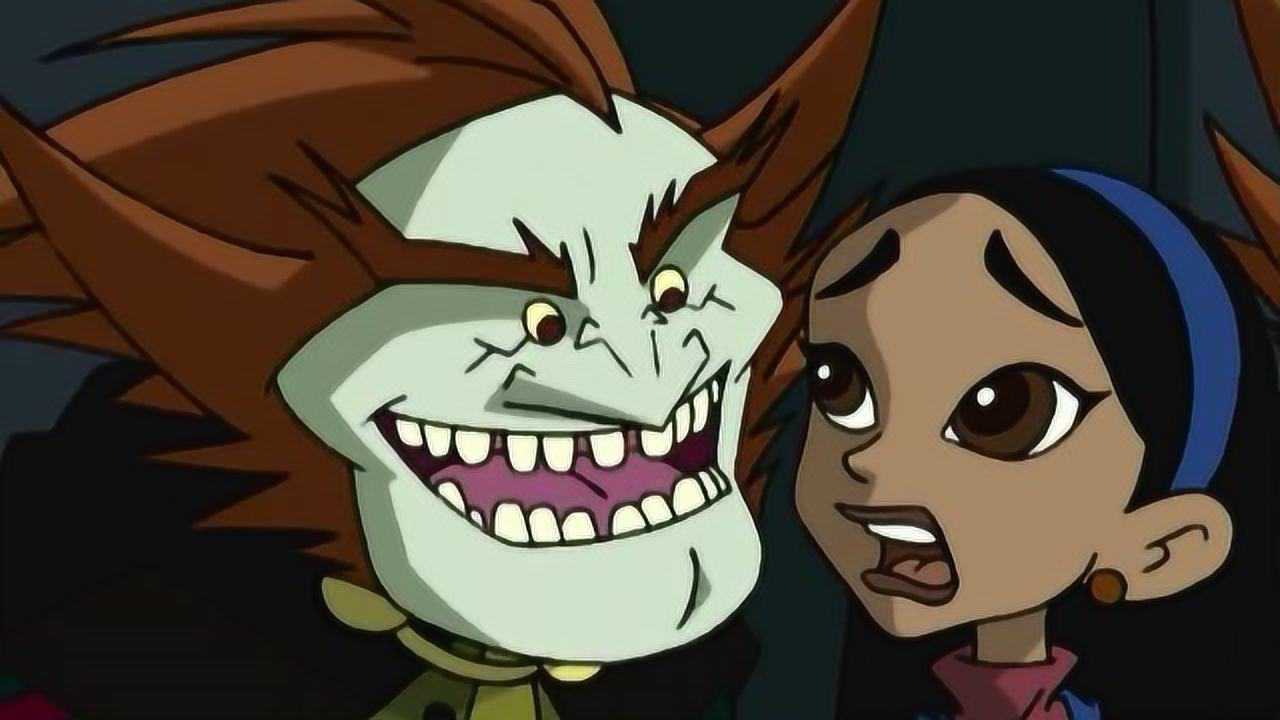 成龙历险记:眼看杰克就要抓住了西蒙,老爹用椅子砸晕了他