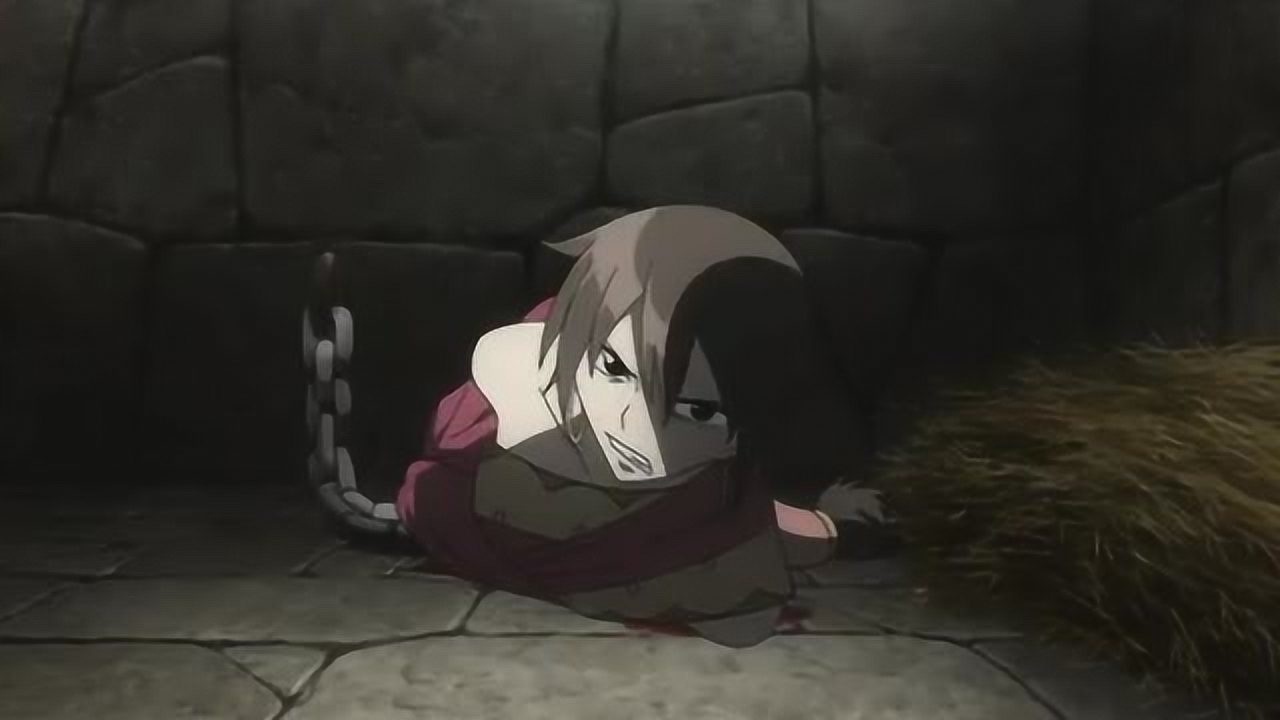 妖精的尾巴艾克蕾雅被囚打到吐血仍然誓死不从