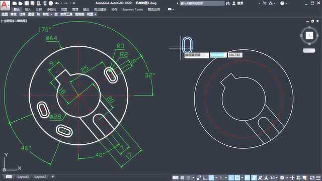 CAD主讲老师教你如何快速上手学习CAD 这题讲解旋转的用法