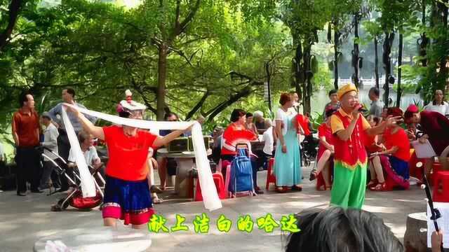 草原歌曲《下马酒之歌》,朴实歌词动人歌声表达出草原牧人的热情