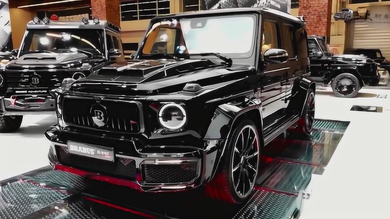 2020款巴博斯g900v12大心脏炸街越野两不误