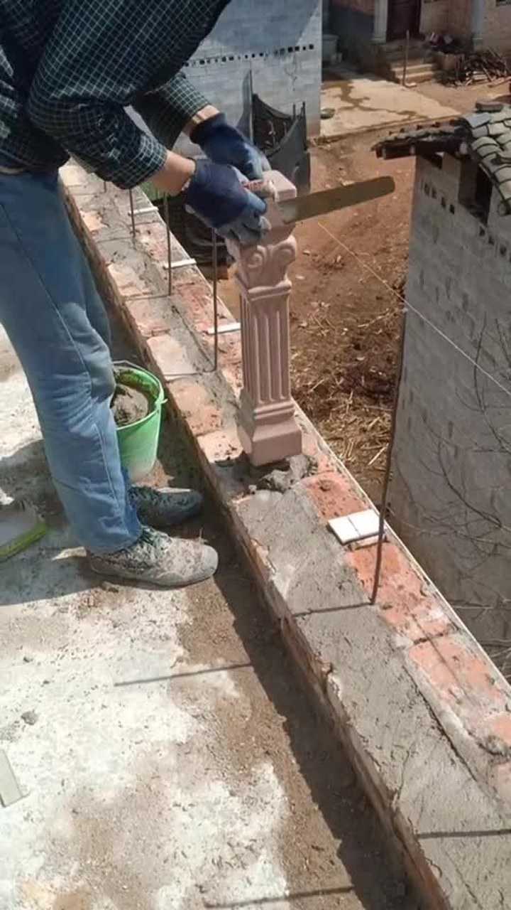 瓷栏杆安装这样牢固