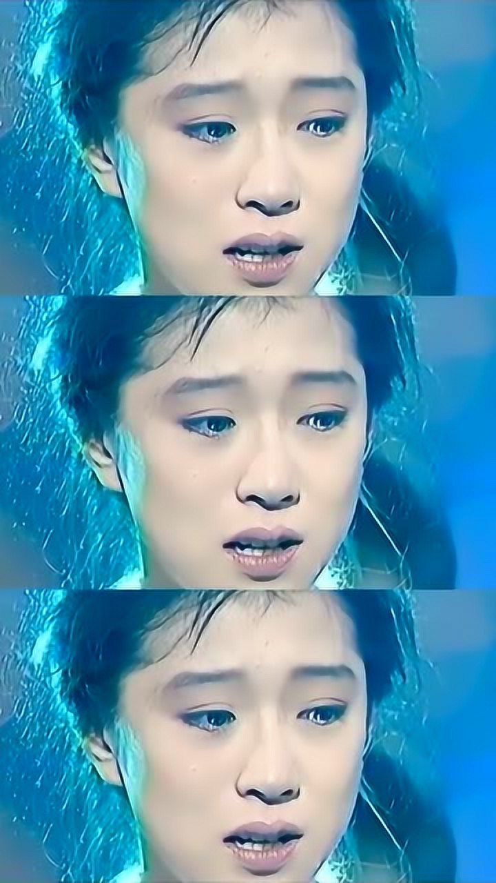 同样是女生中森明菜哭起来叫仙女落泪我们哭起来叫猛虎咆哮