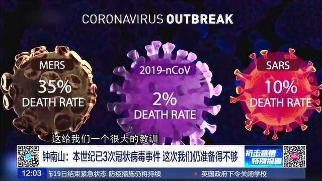 钟南山:目前没有特效药 下周将发表氯喹使用总结