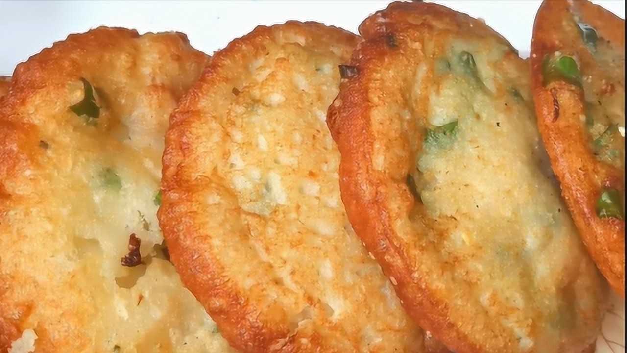 福建大街小巷的油饼,原来做法这么简单,咸香味美,学会可摆摊