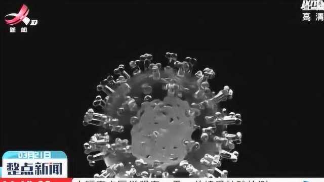 英国艺术家用玻璃制作新冠病毒模型