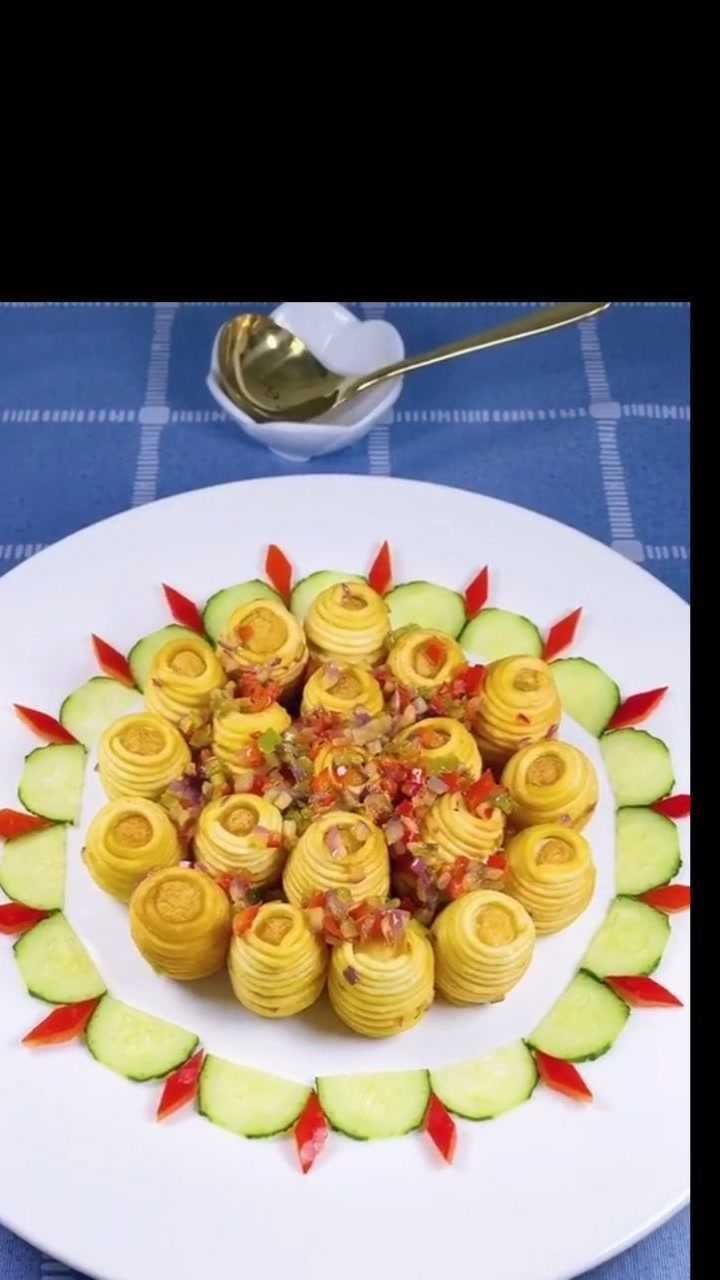 今天来道鹌鹑蛋拼盘,酥脆好吃