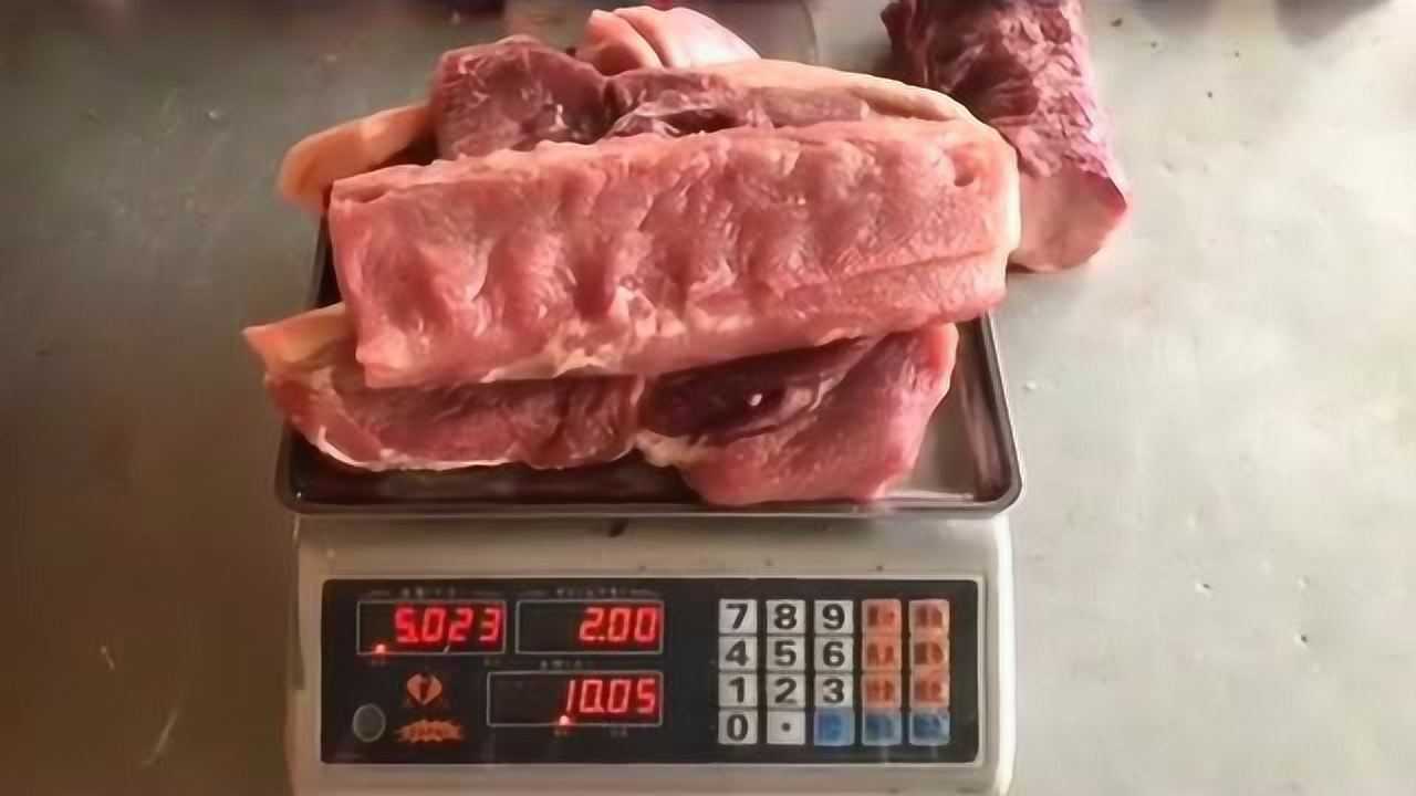 来看看10斤肉有多少,你们在家把自己喂胖了吗?