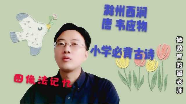 小学必背的《滁州西涧》,韦应物从庙堂之高到江湖之远,到底发生了什么?