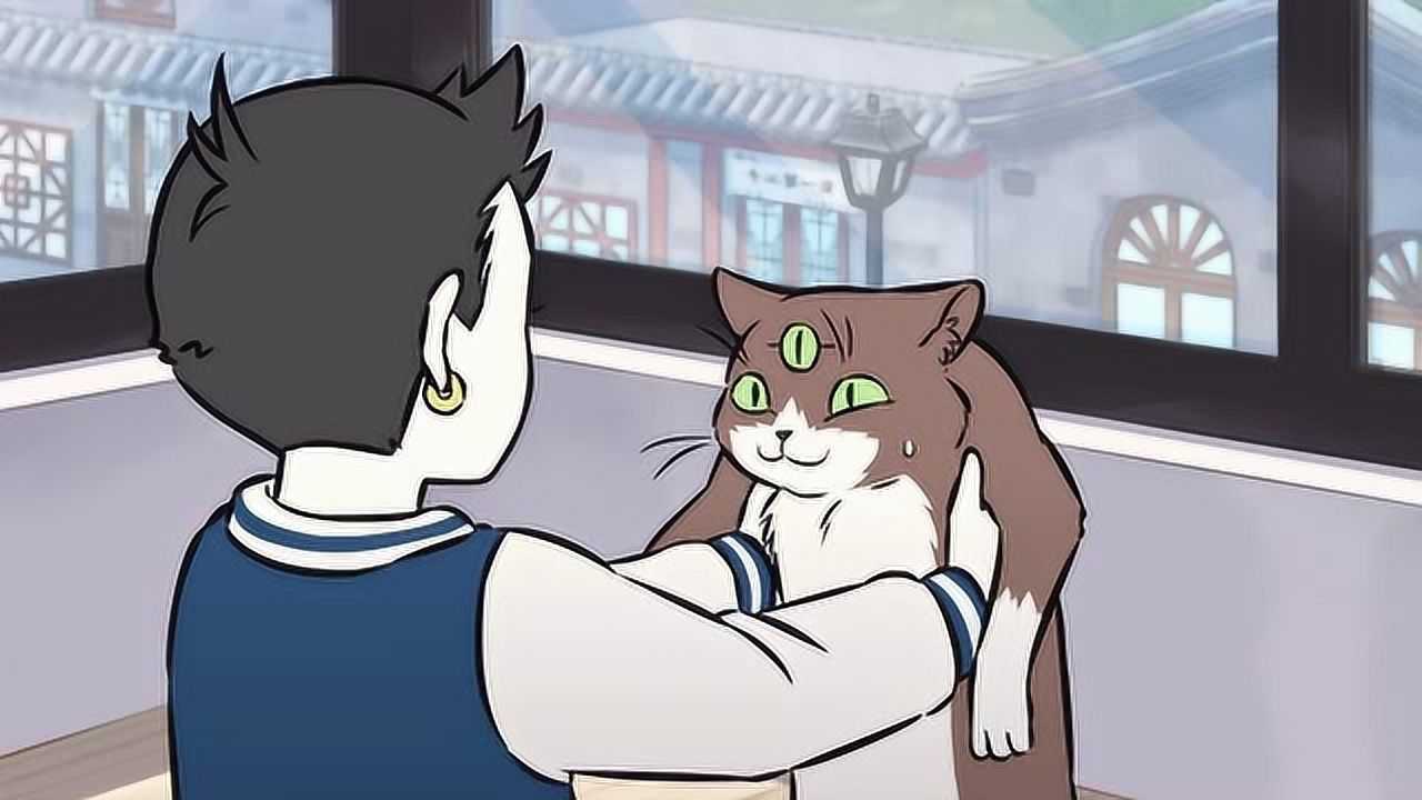 非人哉:二郎神学艺不精,变成猫咪隐藏不了自己的三眼!