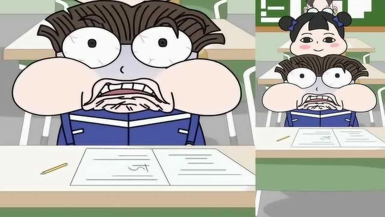 小品一家人:上课钻到桌子底下偷偷吃辣条,老师看着你呢!